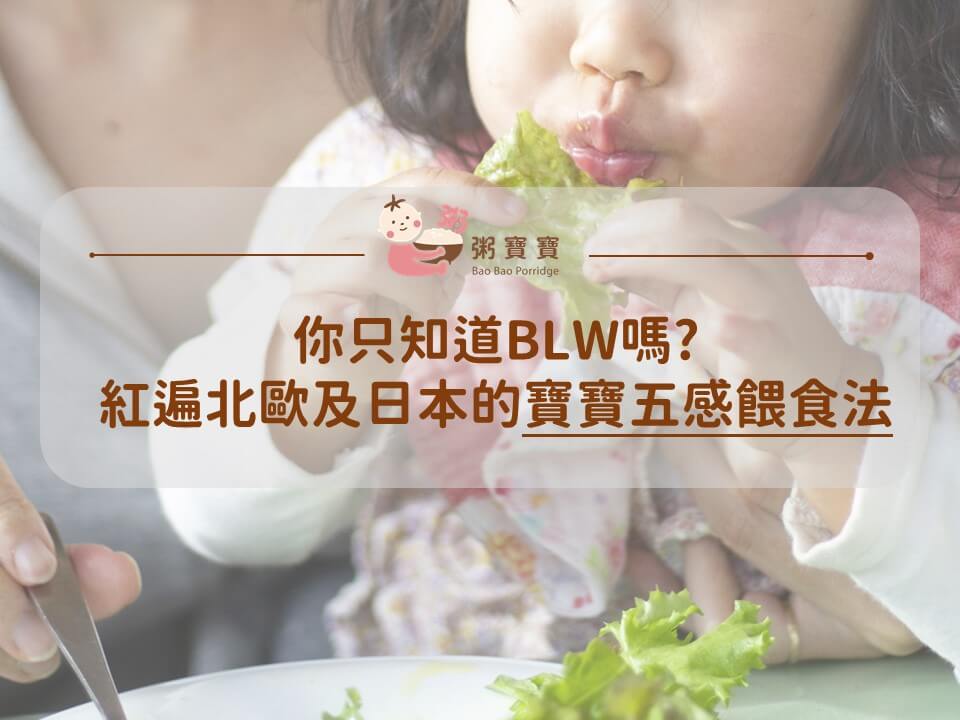 你只知道BLW嗎　紅遍北歐及日本的寶寶五感餵食法
